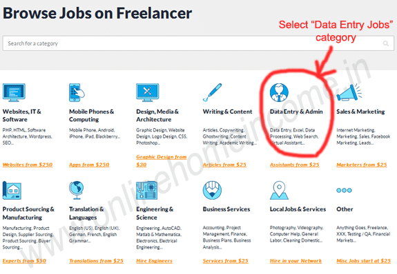 data entry jobs