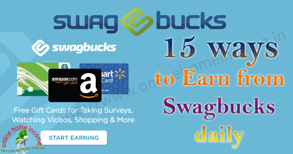 Earn Swagbucks Faster: 15 Ways to Earn Swag Bucks