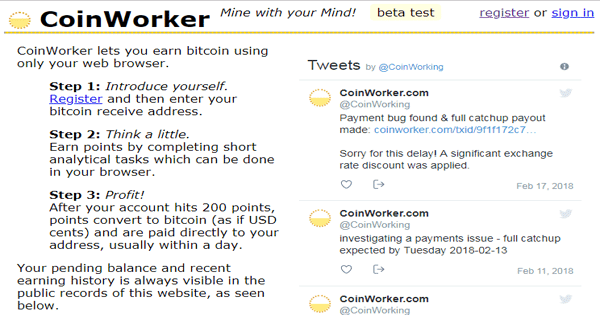 Earn bitcoin by completing task on website Earn bitcoin by completing task on website