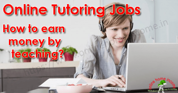 Online Tutoring Jobs