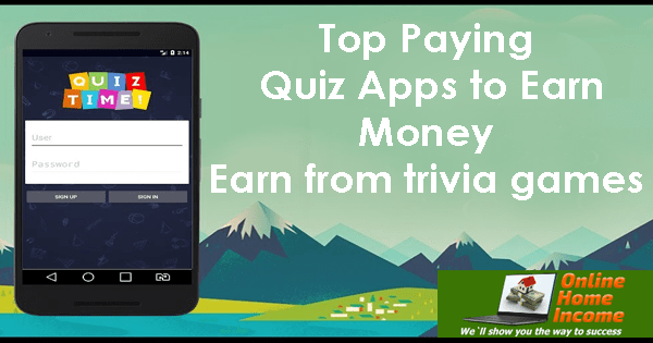 Earn money online app games like