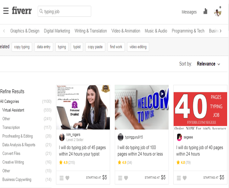 online job offers for students