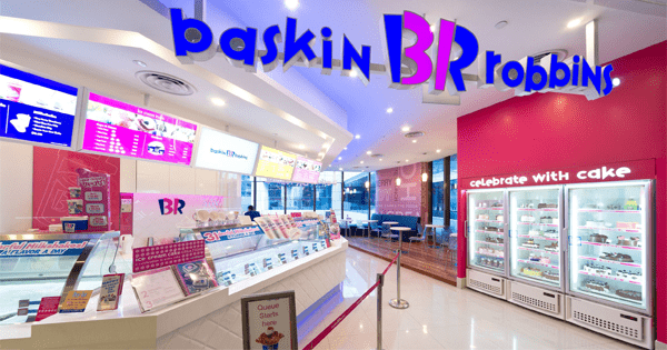 Baskin Robbins Retail Shop