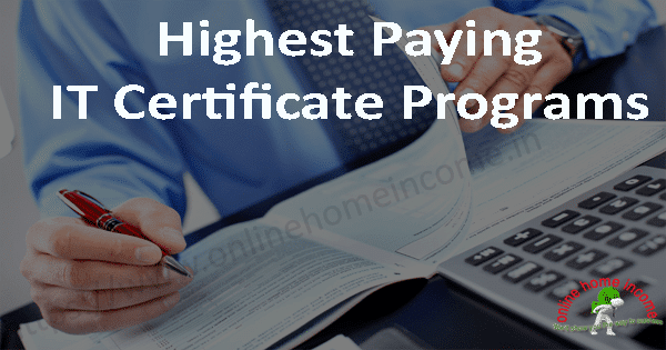 Highest Paying Certificate Programs