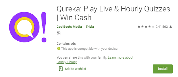 Qureka Cash App