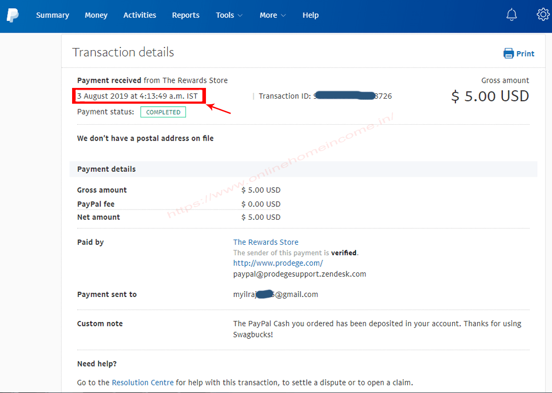 PayPal Swagbucks 03-08-2019 PayPal Swagbucks 03-08-2019