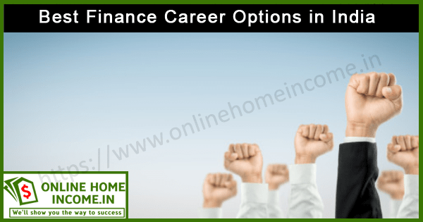 Best Finance Career Options in India