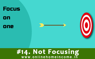 Not Focusing on Blog