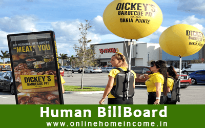 Human Billboard