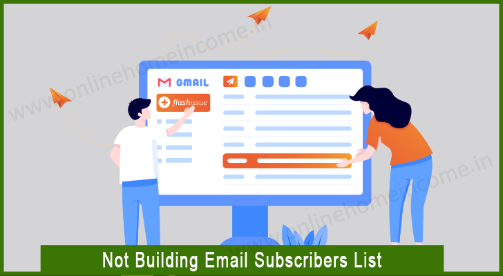 Not Building Email List