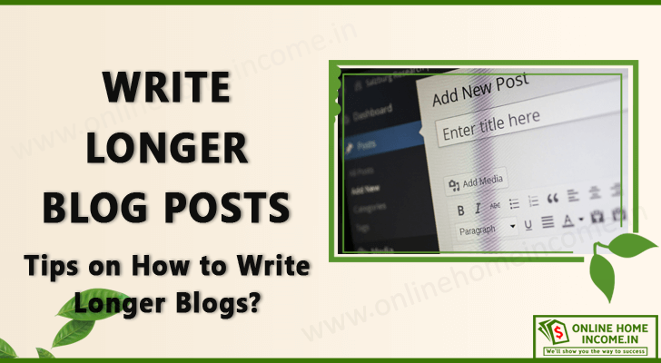 Write Longer Blog Posts