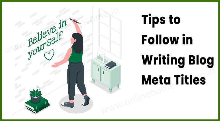 Tips to Follow Writing Blog Titles
