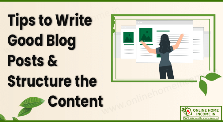 Tips to Write a Good Blog Post